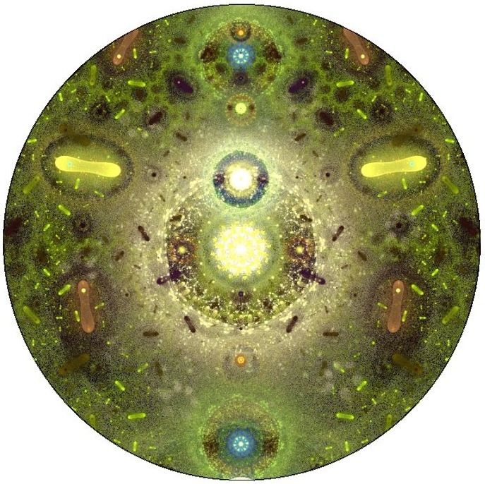Abstract Pinback Buttons and Stickers