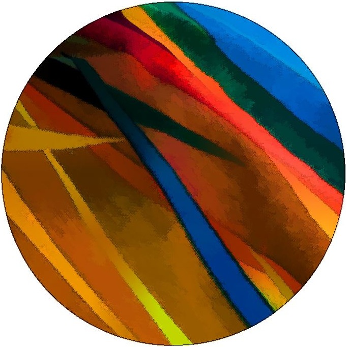 Abstract Art Pinback Buttons and Stickers