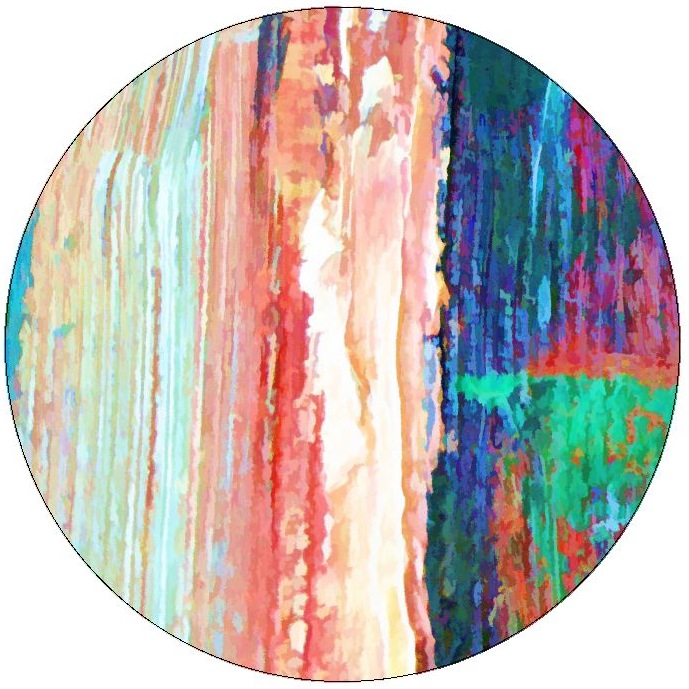 Abstract Art Pinback Buttons and Stickers