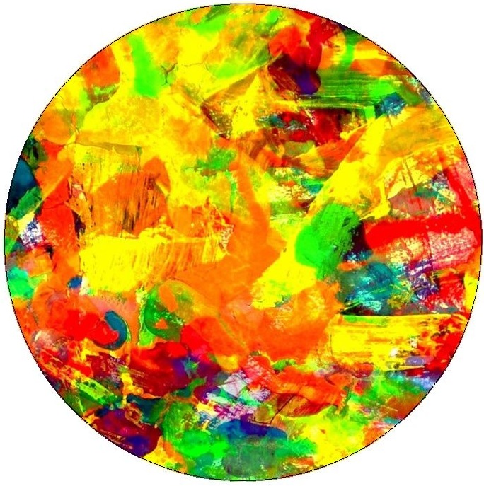 Abstract Art Pinback Buttons and Stickers