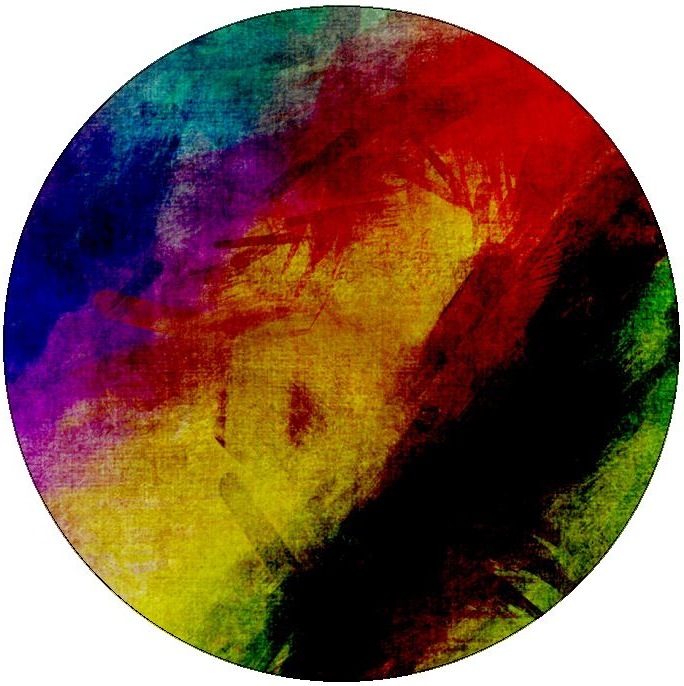 Abstract Art Pinback Buttons and Stickers