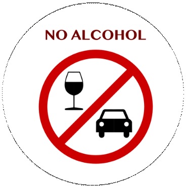 Don't Drink and Drive Pinback Buttons and Stickers