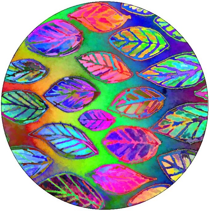 Autumn Leaves Pinback Buttons and Stickers