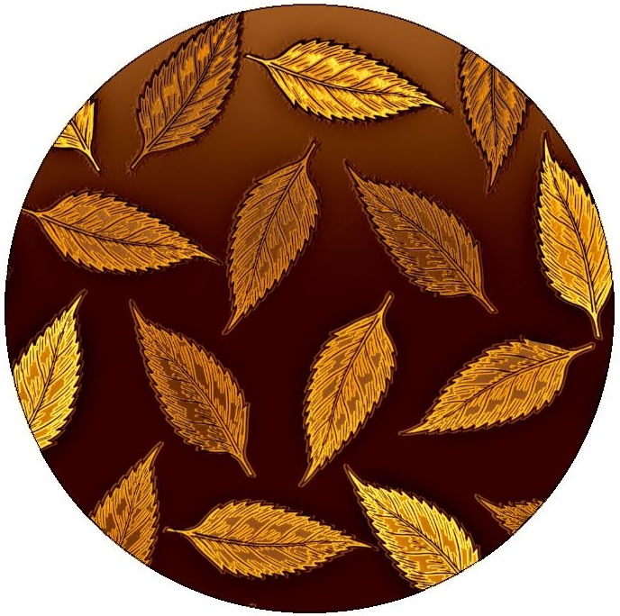 Autumn Leaves Pinback Buttons and Stickers