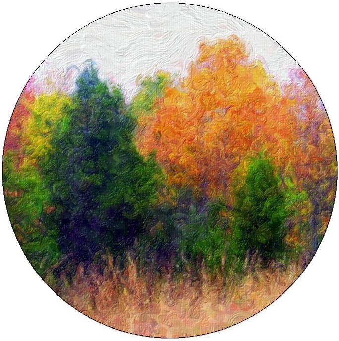 Autumn Leaves Pinback Buttons and Stickers