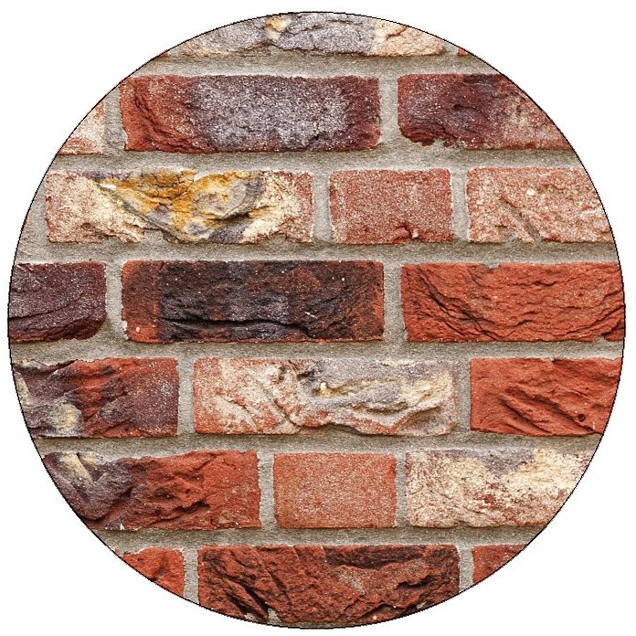 Bricks Pinback Buttons and Stickers