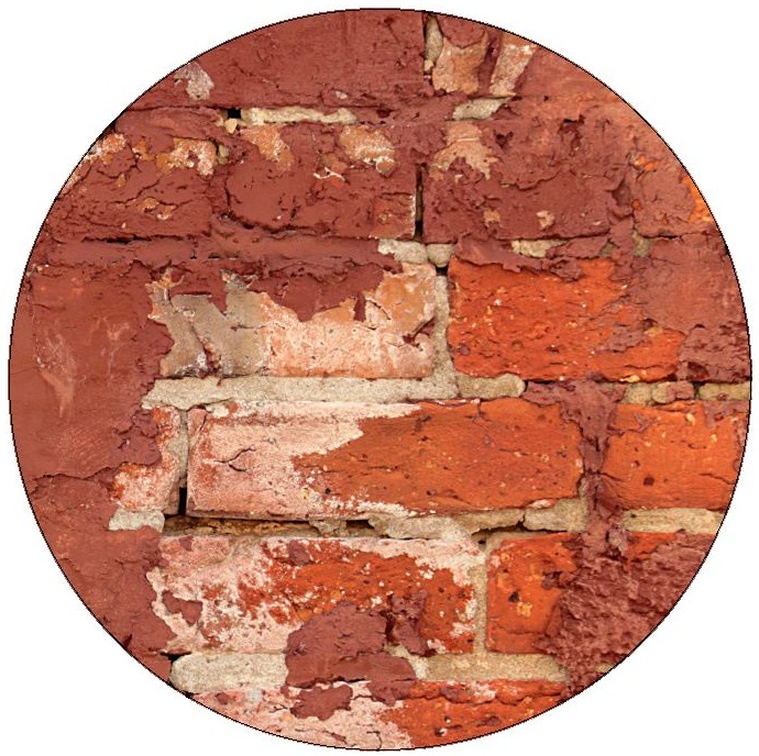 Bricks Pinback Buttons and Stickers