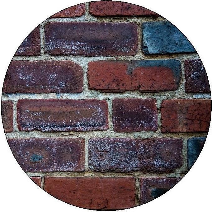 Bricks Pinback Buttons and Stickers