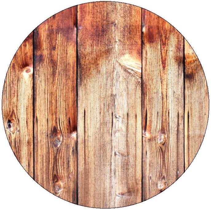 Wood Background Pinback Buttons and Stickers