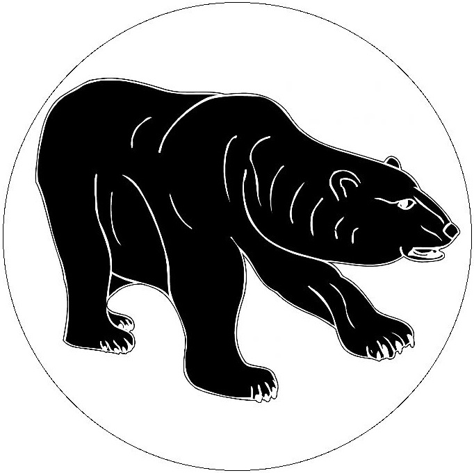 Bear Pinback Buttons and Stickers