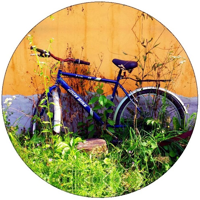 Bicycle Pinback Buttons and Stickers