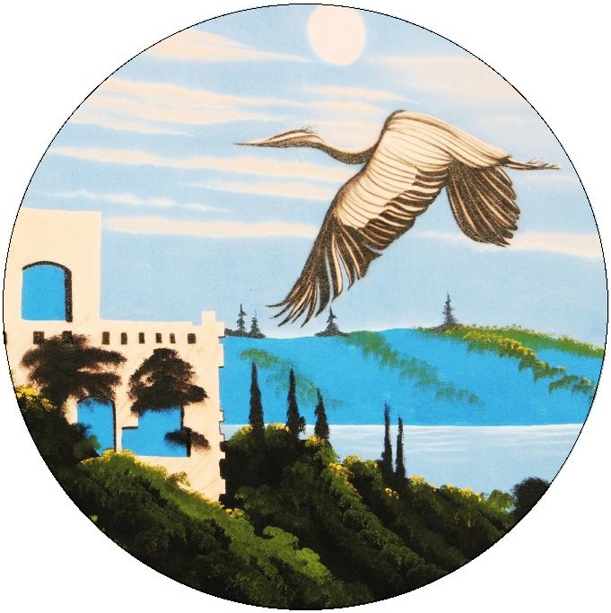 Stork Pinback Buttons and Stickers