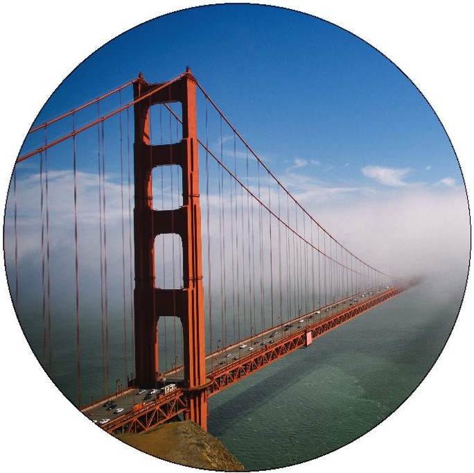 Golden Gate Bridge Pinback Buttons and Stickers