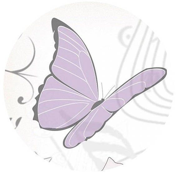 Butterfly Pinback Buttons and Stickers