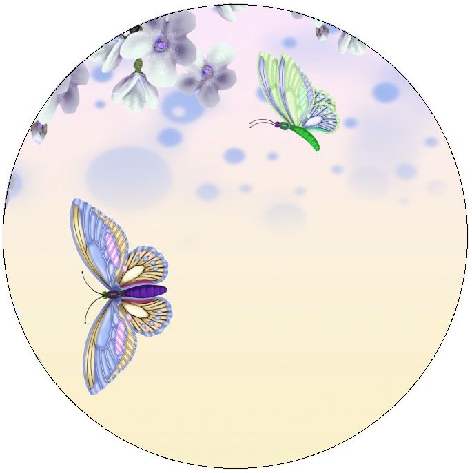 Butterfly Pinback Buttons and Stickers