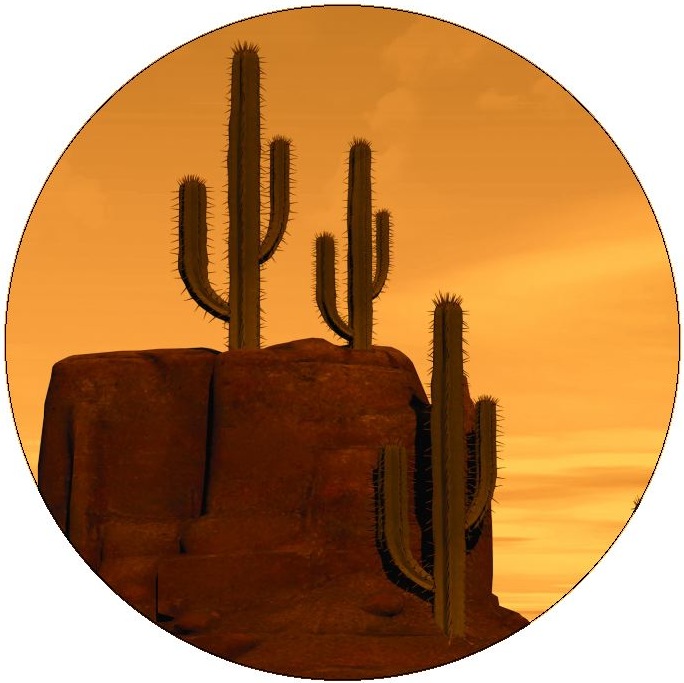 Cactus Pinback Buttons and Stickers