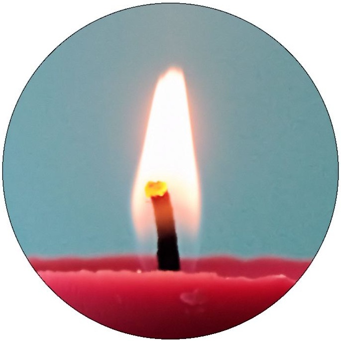 Candles Pinback Buttons and Stickers