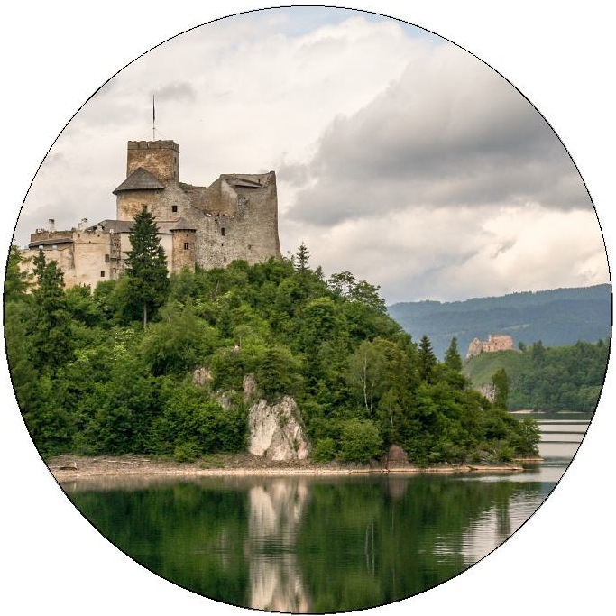 Zemak Castle Pinback Button and Stickers