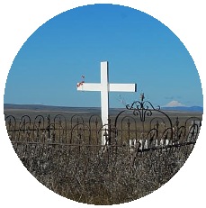 Cemetery Pinback Buttons and Stickers