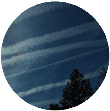 Chemtrails Pinback Buttons and Stickers