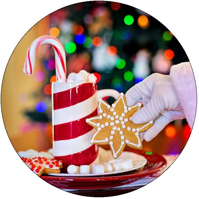 Christmas Cookies Pinback Buttons and Stickers