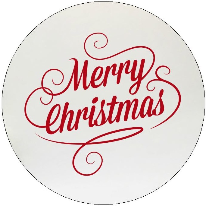 Merry Christmas Pinback Buttons and Stickers