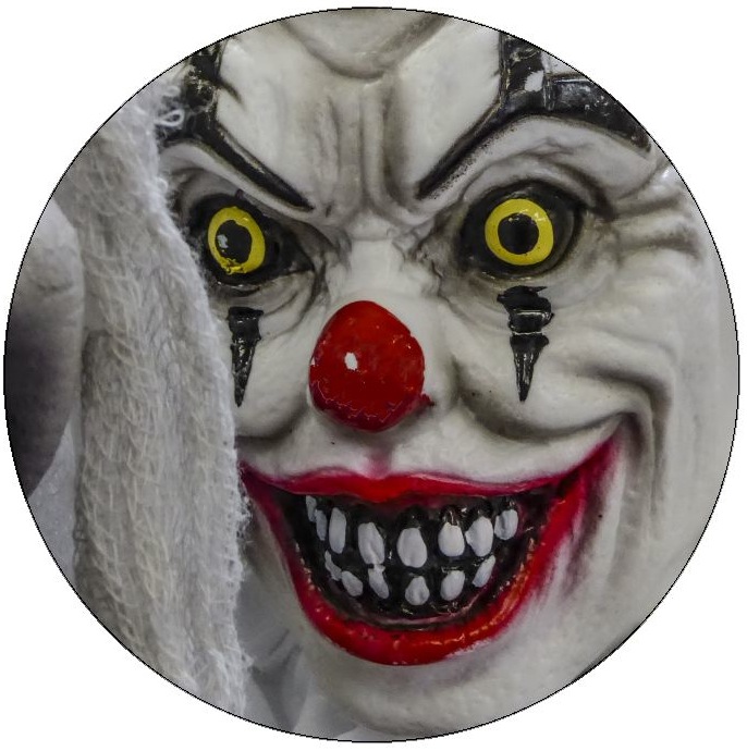 Clown Pinback Buttons and Stickers