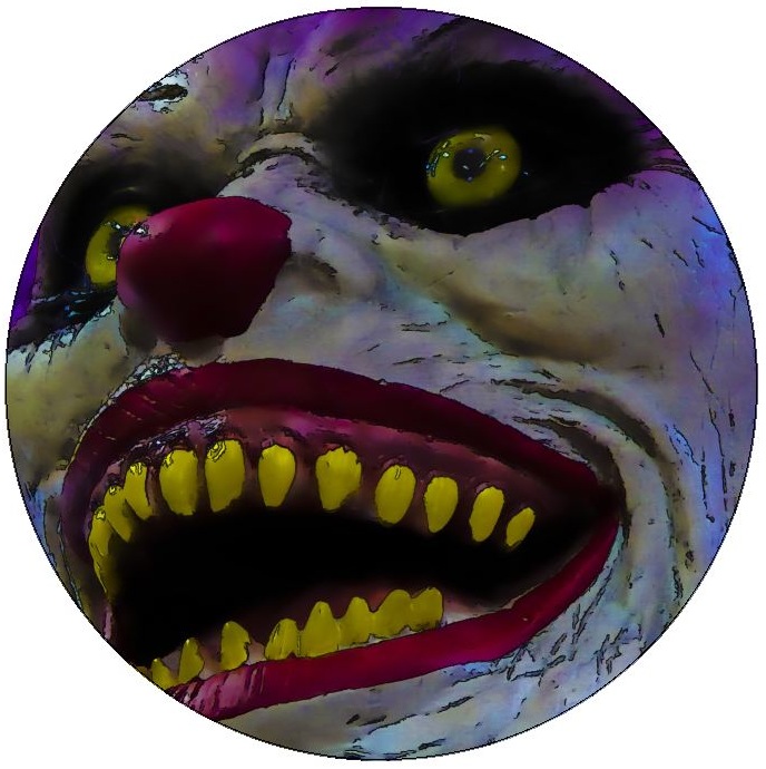 Clown Pinback Buttons and Stickers