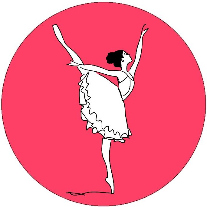 Ballerina Dance Pinback Buttons and Stickers