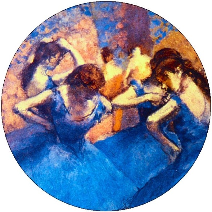 Edgar Degas Dance Pinback Buttons and Stickers