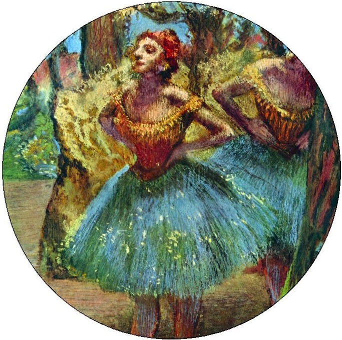 Edgar Degas Dance Pinback Buttons and Stickers