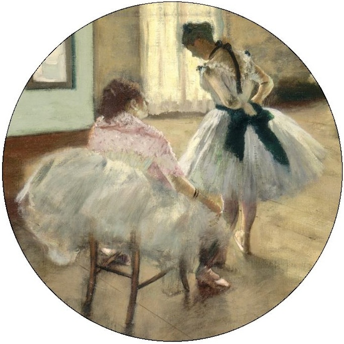 Edgar Degas Dance Pinback Buttons and Stickers