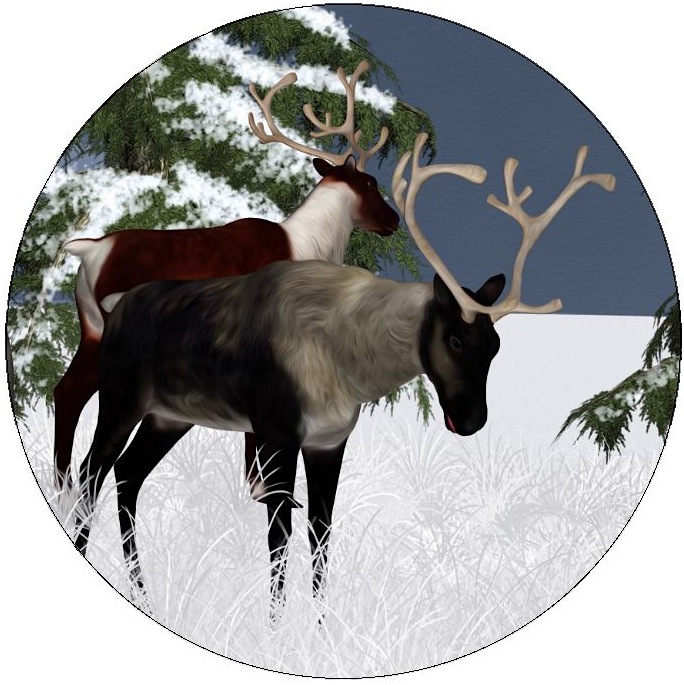 Deer Pinback Buttons and Stickers