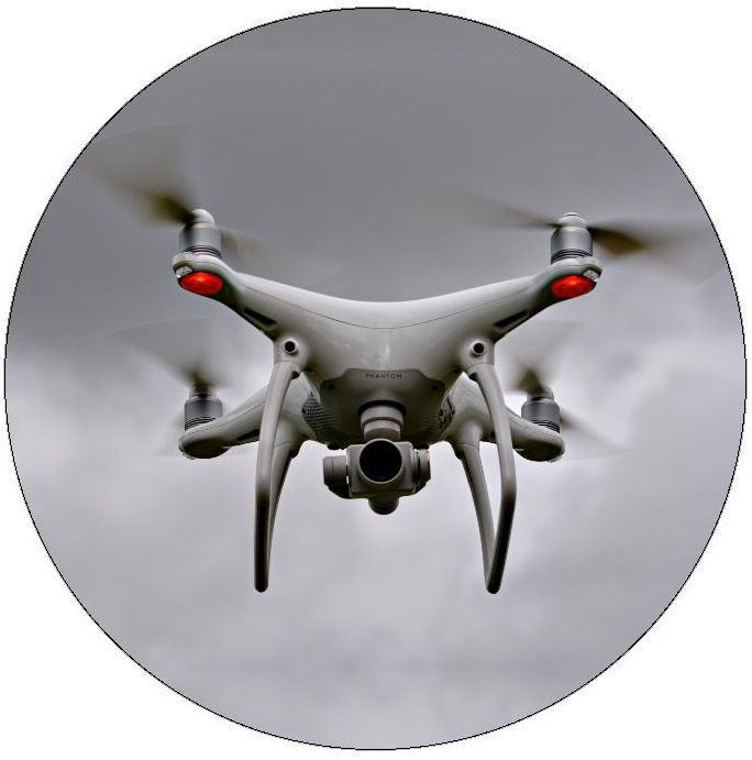 Drone Pinback Buttons and Stickers