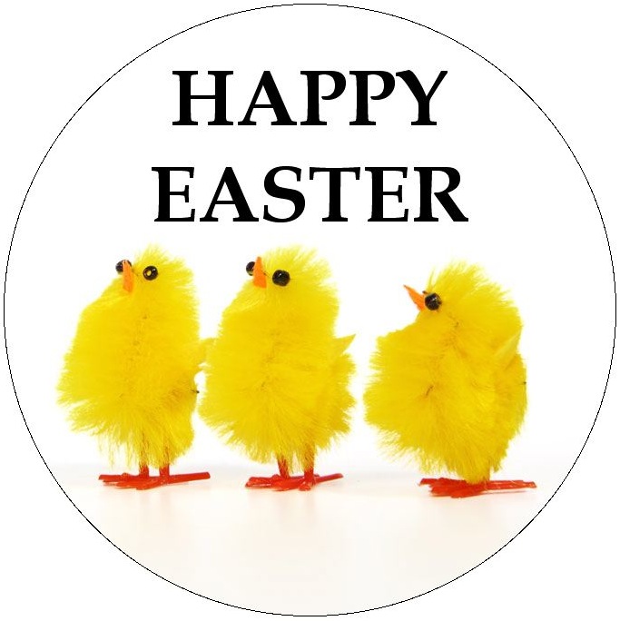 Easter Pinback Buttons and Stickers