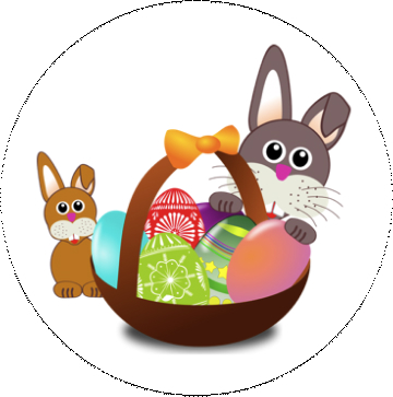 Easter Pinback Buttons and Stickers