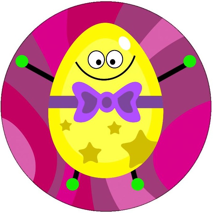 Easter Pinback Buttons and Stickers