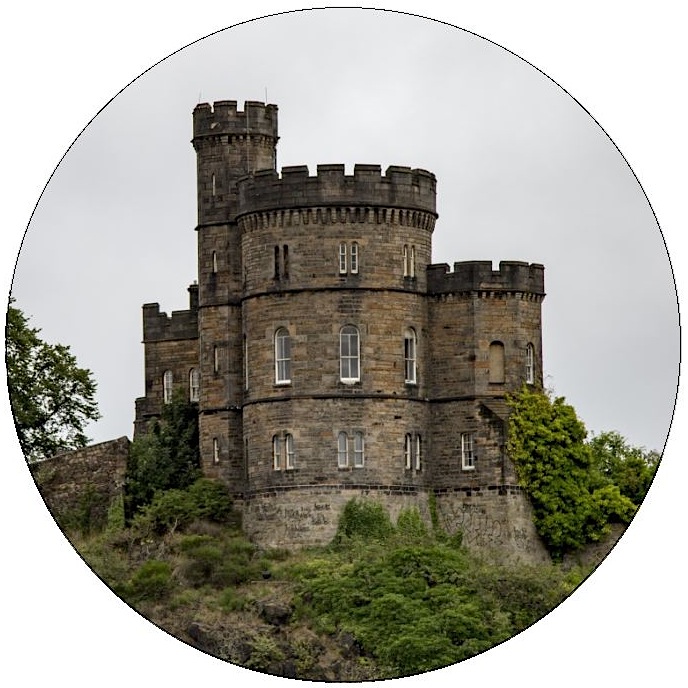 Edinburgh Scotland Pinback Buttons and Stickers