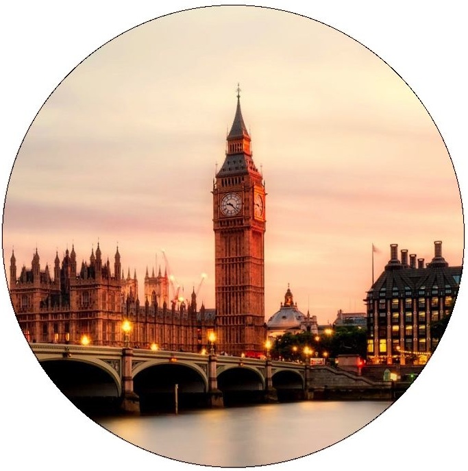 Big Ben Pinback Buttons and Stickers