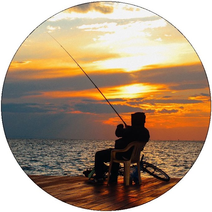 Fishing and Fishermen Pinback Button and Stickers