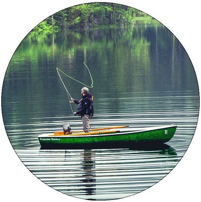 Fishing and Fishermen Pinback Button and Stickers