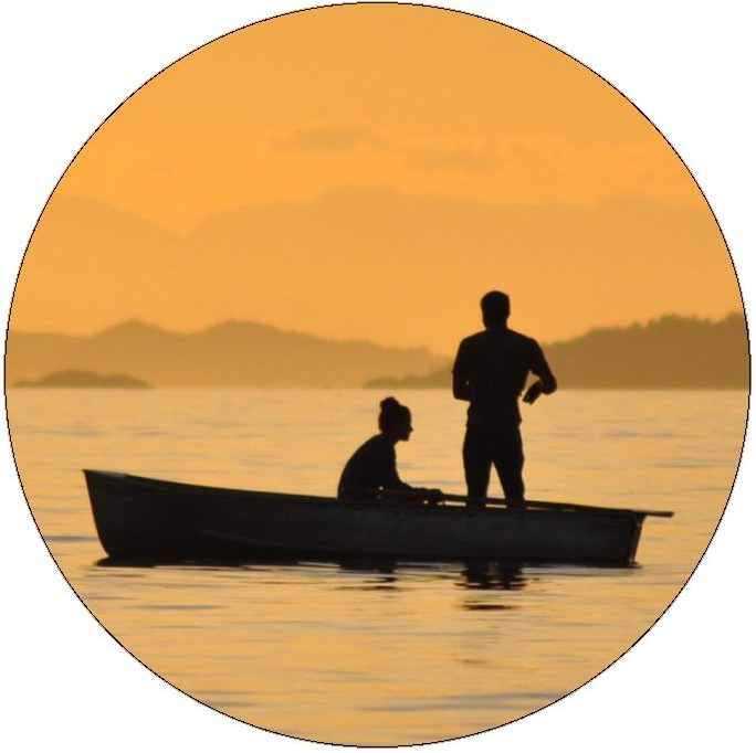 Fishing and Fishermen Pinback Buttons and Stickers