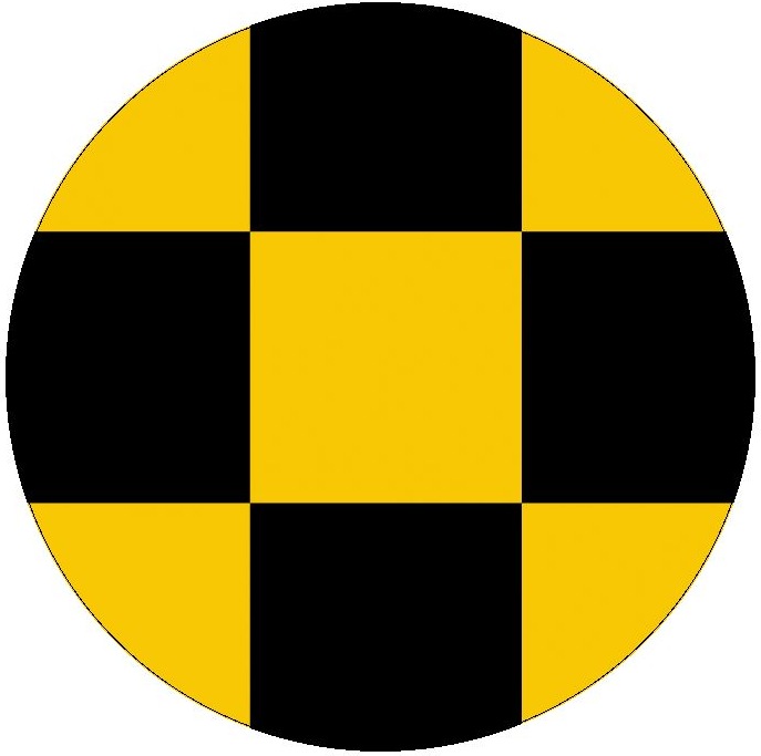 Cube Checker Board Geometric Pinback Buttons and Stickers