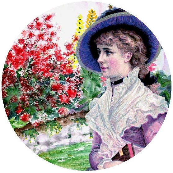 Beautiful Girl Pinback Buttons