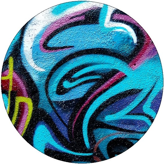 Graffitti Pinback Buttons and Stickers