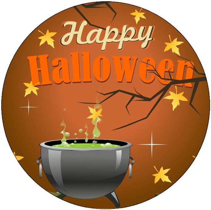 Halloween Pinback Buttons and Stickers