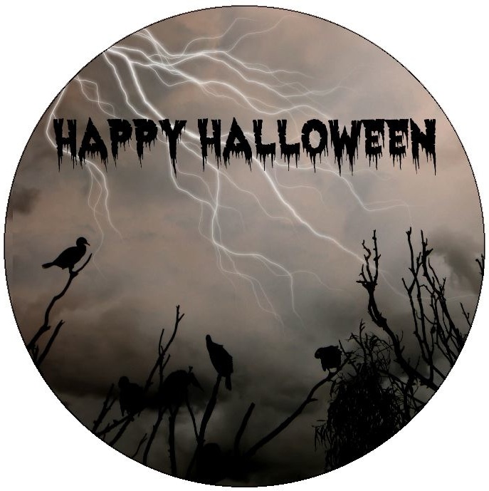 Halloween Pinback Buttons and Stickers