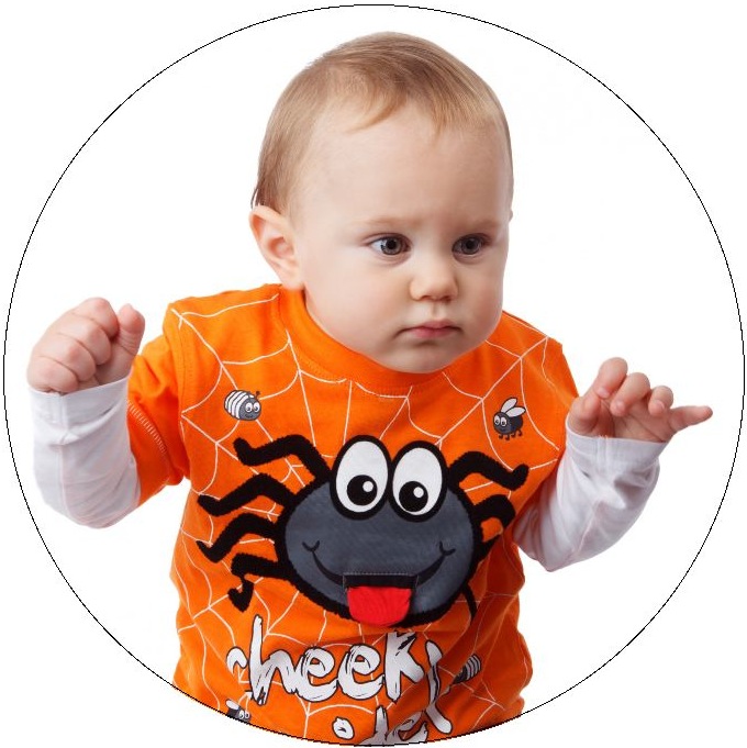 Halloween Kids Pinback Buttons and Stickers