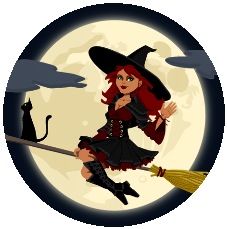 Halloween Pinback Buttons and Stickers