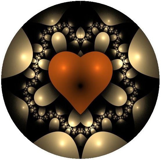 Heart Pinback Buttons and Stickers